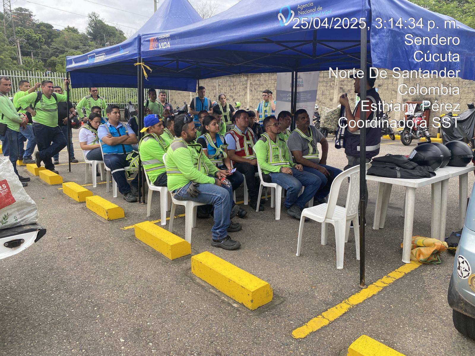 Evidencia de capacitación